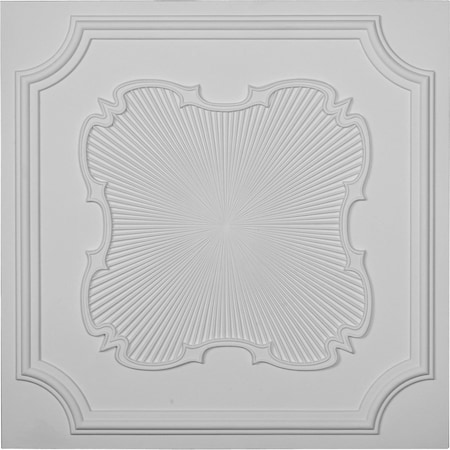 Ekena Millwork 24"W x 24"H x 3/4"P Eryn Ceiling Tile CT24X24EN